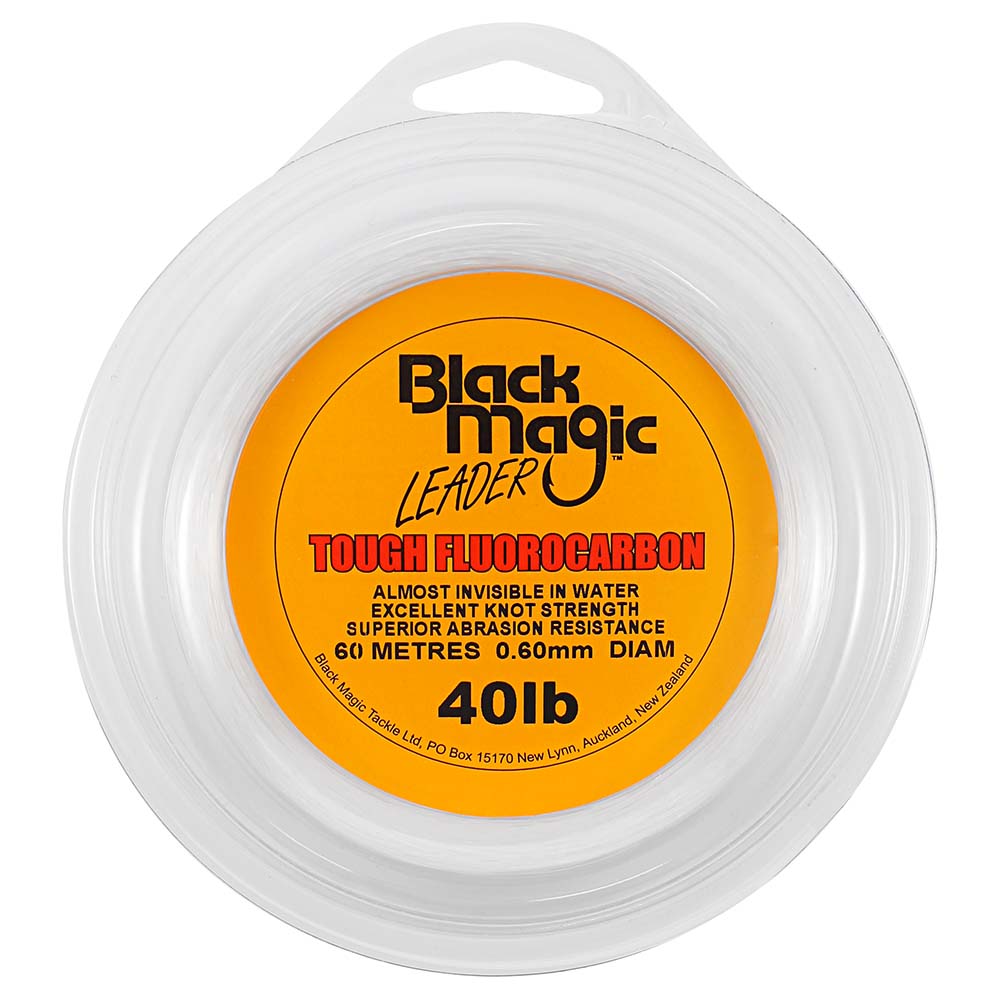 Black Magic Tough Fluorocarbon 60 M Weiß 0.600 mm von Black Magic