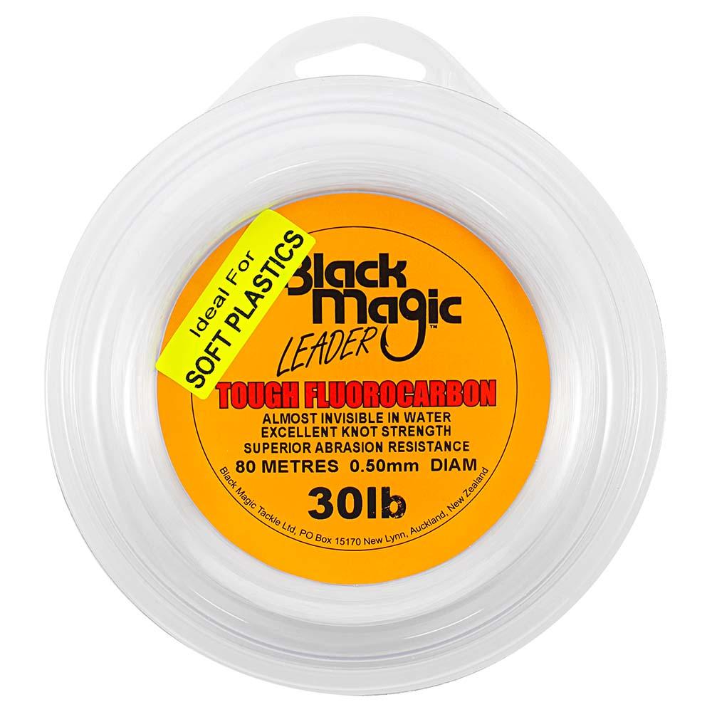 Black Magic Tough Fluorocarbon 80 M Line Weiß 0.500 mm von Black Magic