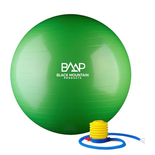Black Mountain Products Stability Ball - Green, 75 cm von Black Mountain Products