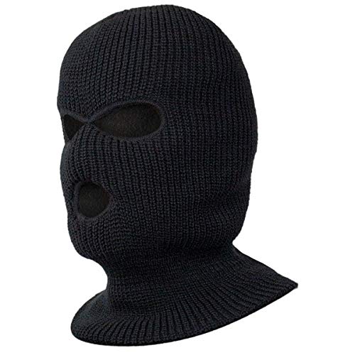 Black Snake® Taktische Sturmhaube Paintball Maske Gesichtsmaske Schwarz OneSize von Black Snake