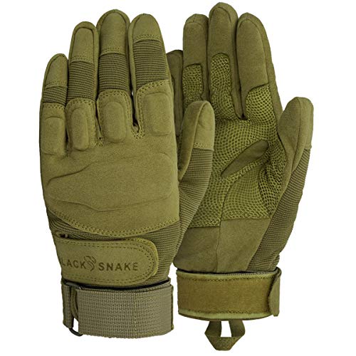 Blacksnake® Tactical Einsatzhandschuhe Mission Gloves Oliv S von Black Snake