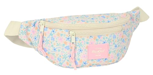 BlackFit8 Blossom Bauchtasche mit Außentasche, ideal für Jugendliche und Kinder unterschiedlichen Alters, bequem und vielseitig, Qualität und Widerstandsfähigkeit, 23 x 9 x 12 cm, Pastellfarben, von Blackfit8