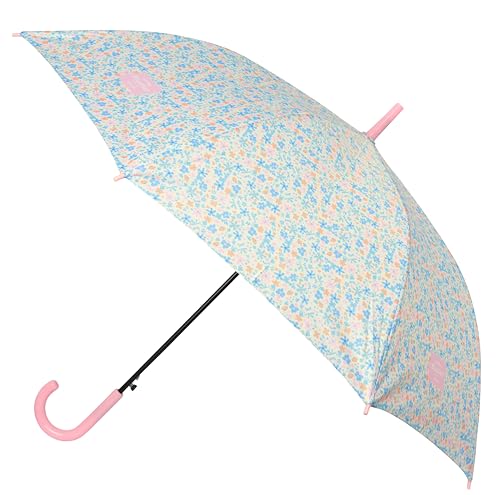 Blackfit8 BLOSSOM Automatischer Regenschirm, 8 Paneele, Metallstäbe, bequem und vielseitig, Qualität und Widerstandsfähigkeit, 60 cm, Polyester, Pastellfarben, Pastel, Estándar, Casual von Blackfit8