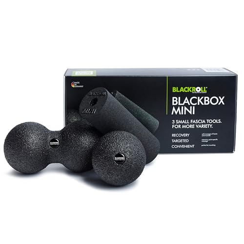 BLACKROLL® BLACKBOX MINI, Faszienrollen-Set für die Selbstmassage, BLACKROLL® Set: BLACKROLL®, MINI, BALL 08 und DUOBALL 08, Fitness-Massagegeräte für effektives Training, Made in Germany, Schwarz BLACKROLL® BLACKBOX MINI, Faszienrollen-Set für die Selbstmassage, BLACKROLL® Set: BLACKROLL®, MINI, BALL 08 und DUOBALL 08, Fitness-Massagegeräte für effektives Training, Made in Germany, Schwarz von BLACKROLL