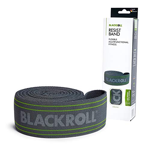 BLACKROLL® RESIST BAND - grey - Fitnessband. Trainingsband für das moderne Athletiktrainig mit starker Dehnbarkeit in grau von BLACKROLL