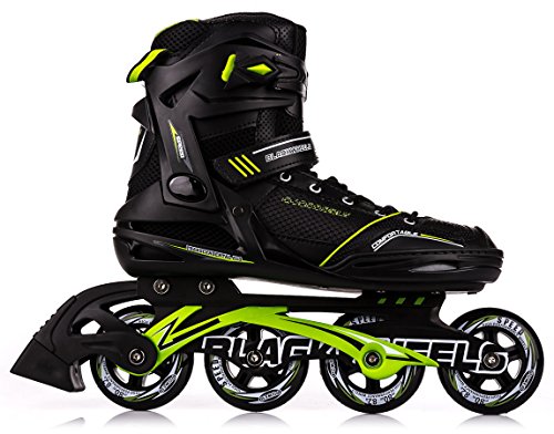 Blackwheels Slalom Green, Herren Inliner, Inline Skates, Gr. 45 von Blackwheels