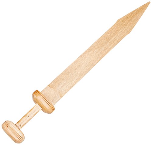BladesUSA 1610 Martial Art Hardwood Wooden Roman Sword Training Equipment 27-Inch von BladesUSA