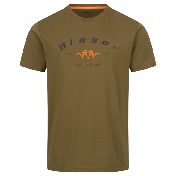 Blaser Outfits - Blaser Since T-Shirt 24 - T-Shirt Gr 3XL;L;M;S;XL;XXL beige;braun/oliv;weiß von Blaser Outfits