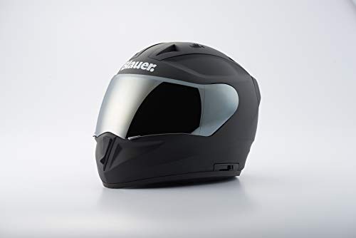 Blauer Helm Sniper Monochrome SCHWARZ MATT XL von Blauer HT