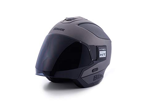 Blauer Helmets Solo Titanium-CRB-Black H114 (58-M) von Blauer HT