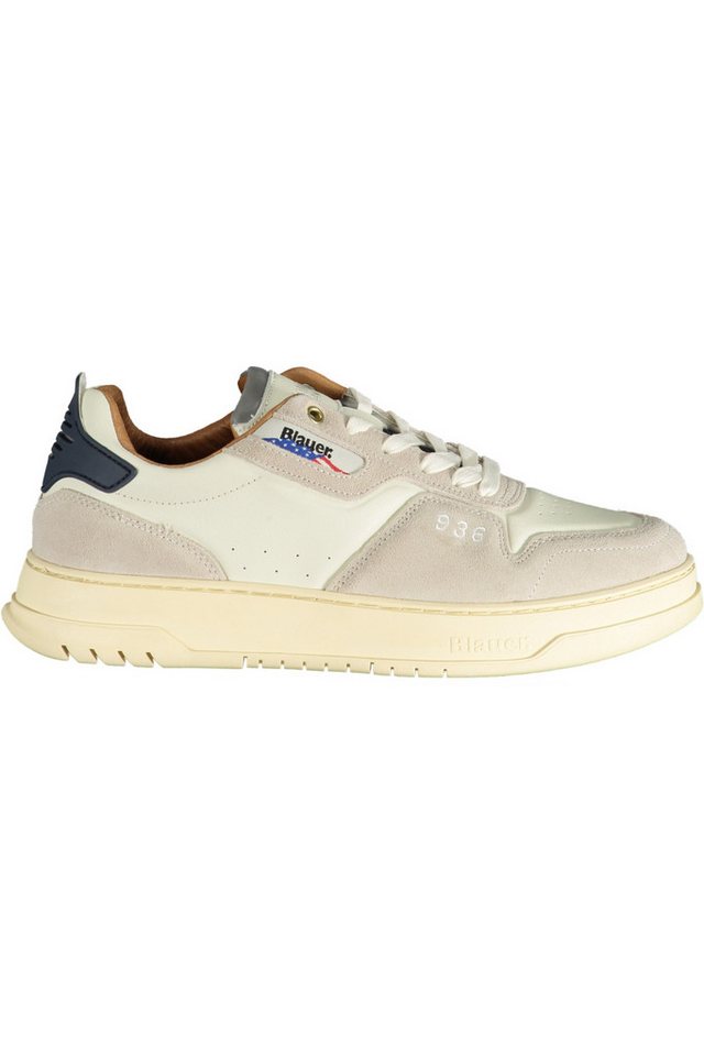 Blauer Sneaker Herren-Sportschuh Weiß - Modisch, Bequem mit von Blauer