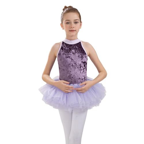 Blaward Kleinkind Ballett Trikot für Mädchen Tanzkleid Outfit 2 Stück mit Combo Trikot und Rock für kleines Kind/großes Kind von Blaward