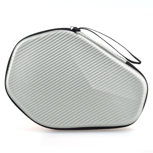 BlissfulAbode and Functional Table Tennis Bag, Portable Pingpong Paddle Storage Bag (Silver) von BlissfulAbode