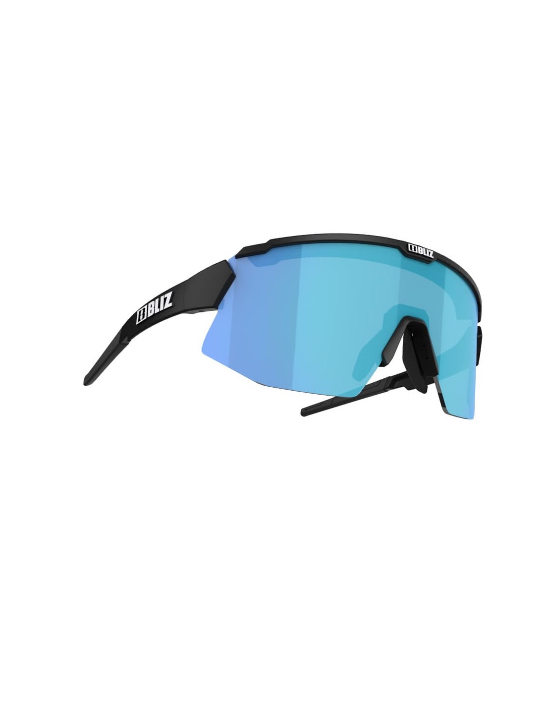 Bliz Breeze, matt black frame, brown with blue multi lens. filt. cat. 3 Brillenfassung - Sportbrillen, von Bliz