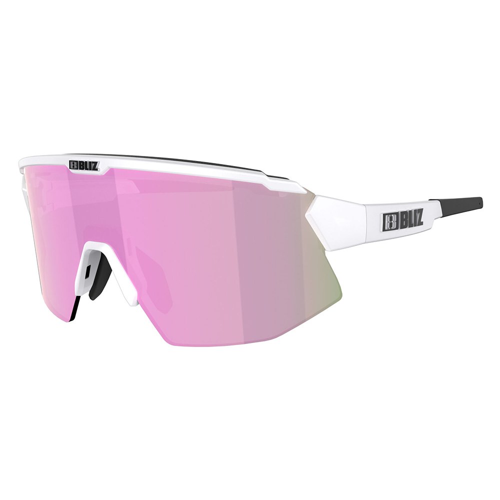 Bliz Breeze Padel Edition Sunglasses Small Weiß Brown With Rose Multicoating/CAT3+Clear/CAT0 von Bliz