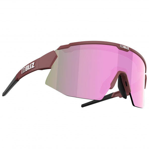Bliz - Breeze Small Mirror S3 (VLT 14%) + S1 (VLT 55%) - Fahrradbrille rosa von Bliz