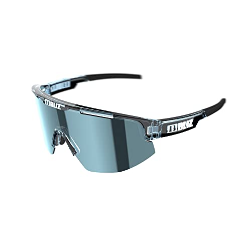 Bliz Herren Matrix Sonnenbrille, Transparent Ice Blue/Smoke W I, M/L EU von Bliz