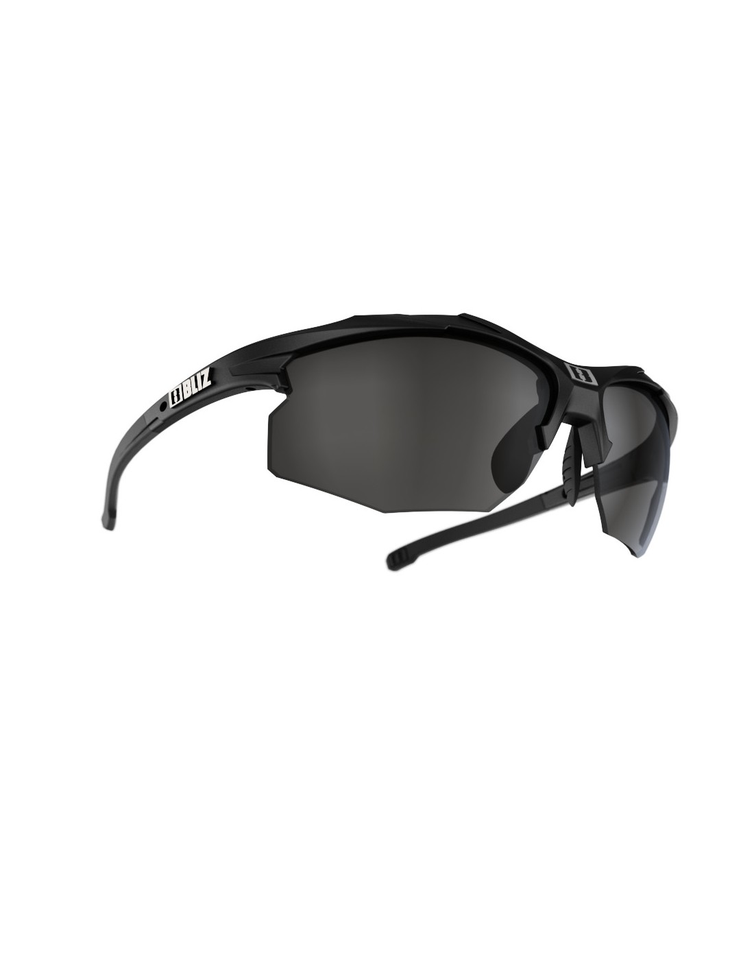 Bliz Hybrid, black frame, smoke lenses with extra orange and clear lenses Brillenfassung - Sportbrillen, von Bliz