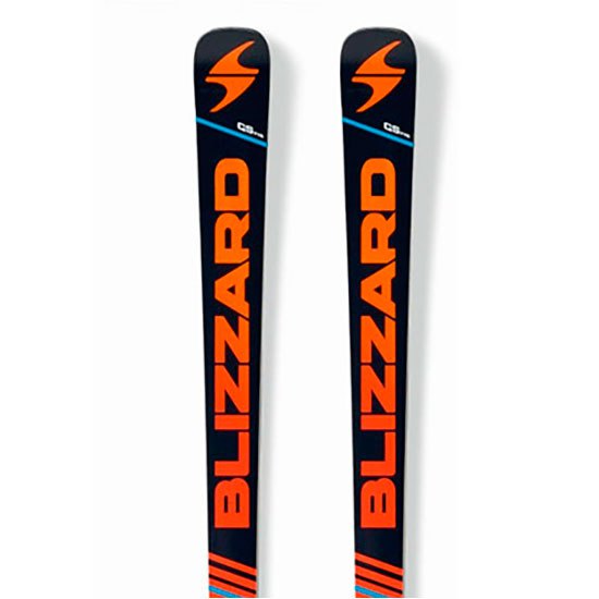 Blizzard Gs Fis Race Dept Flat+plate Alpine Skis Orange,Schwarz 193 von Blizzard