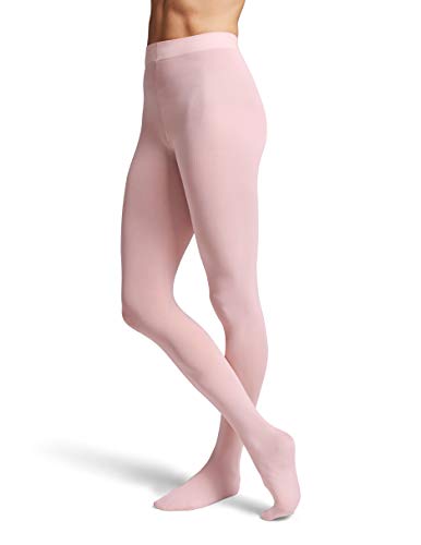 Bloch Dance Mädchen Strumpfhose mit weichem Fuß, Mädchen, Konturweiche Strumpfhose für Mädchen, T0981G, hellrosa, M von Bloch