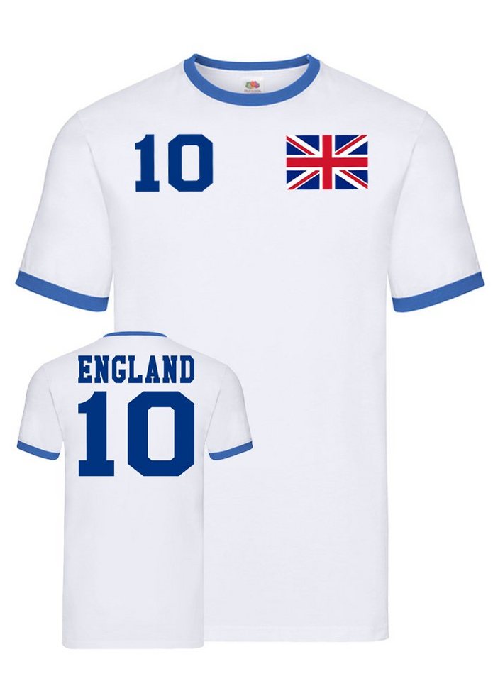 Blondie & Brownie T-Shirt »Herren England United Kingdom EM Sport Trikot Fußball Meister WM« von Blondie & Brownie