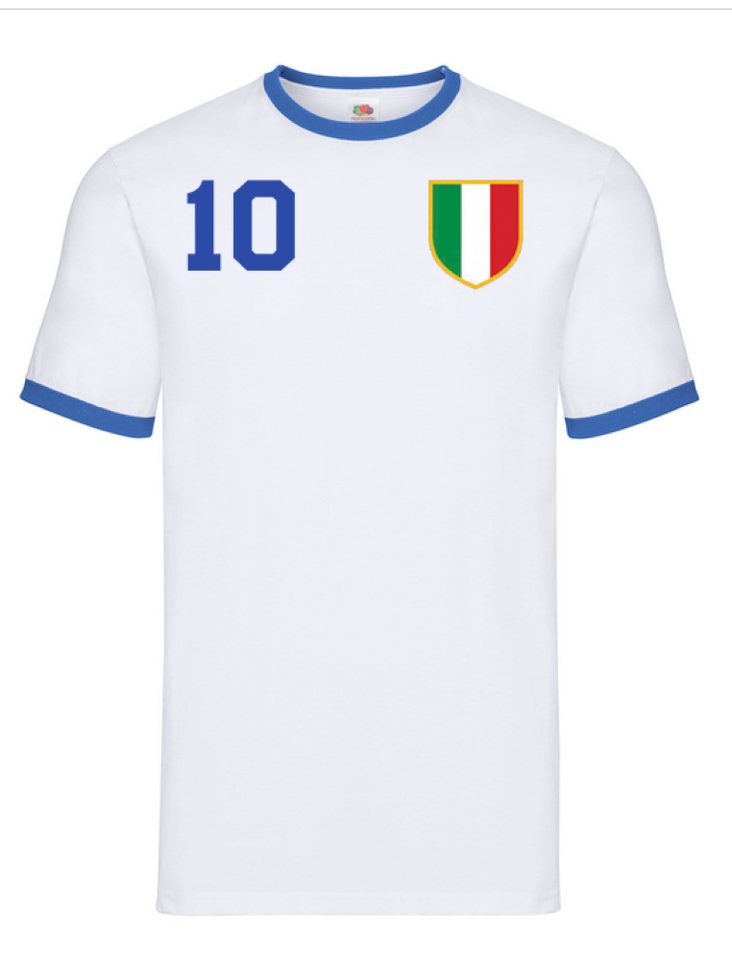 Blondie & Brownie T-Shirt Herren Italien Sport Trikot Fußball Handball Meister WM EM von Blondie & Brownie