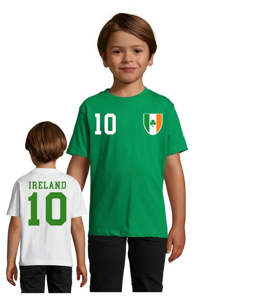 Blondie & Brownie T-Shirt Kinder Irland Sport Trikot Fußball Handball Weltmeister WM EM von Blondie & Brownie