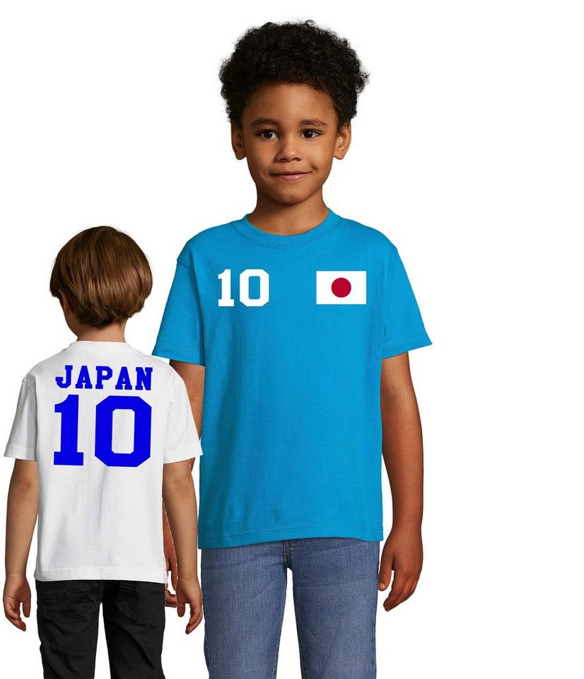 Blondie & Brownie T-Shirt Kinder Japan Asien Sport Trikot Fußball Handball Meister WM von Blondie & Brownie