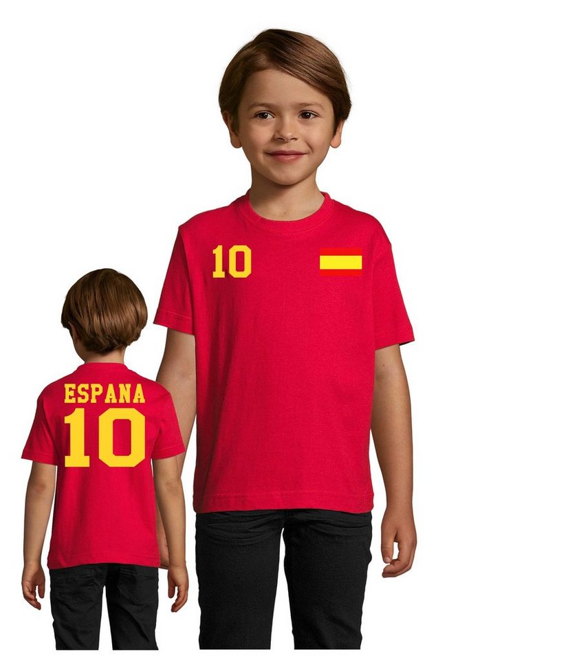 Blondie & Brownie T-Shirt Kinder Spanien Spain Sport Trikot Body Fussball Meister WM Copa von Blondie & Brownie