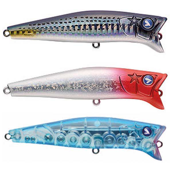 Blue Blue Gaboz Floating Popper 11g 90 Mm Silber von Blue Blue