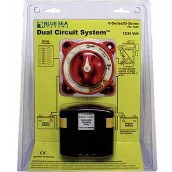 Blue Sea Systems Add A Battery Kit Switch Rot,Schwarz 120 Amp von Blue Sea Systems