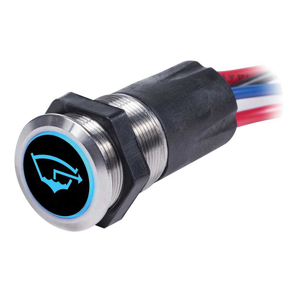 Blue Sea Systems Off-(on) Blue-red Led Switch Silber 15A von Blue Sea Systems