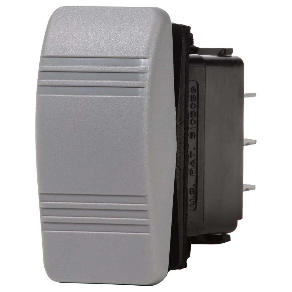Blue Sea Systems Water Resistant Contura Iii Switch Dpdt On/off/mom On Schwarz,Grau von Blue Sea Systems