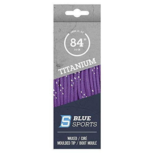 Blue Sports Schnürsenkel gewachst laces Eishockey Hockey (lila, 304cm / 120") von Blue Sports