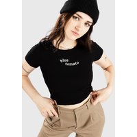 Blue Tomato Crop Rib T-Shirt black von Blue Tomato