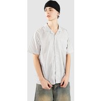 Blue Tomato Striped Linen Hemd green leaves von Blue Tomato