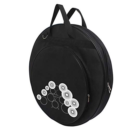 Bnineteenteam 21-Zoll-Beckentasche Packback Drum Cymbal Bag DREI Taschen mit abnehmbarem Teiler-Schultergurt Schwarz von Bnineteenteam