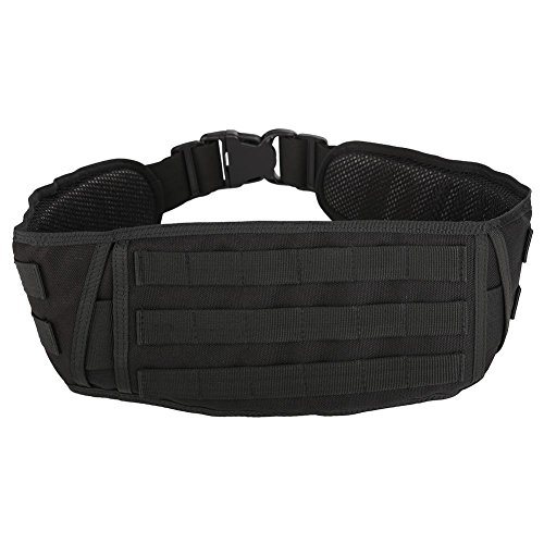 Bnineteenteam Tactical Combat Belt, MOLLE Taillenpolstergürtel mit verstellbaren Trägern für Jagdschießspiele Paintball Freizeitsport Freizeitsport von Bnineteenteam