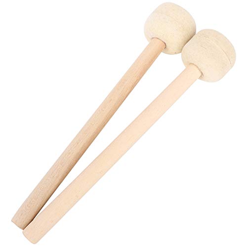 Bnineteenteam Trommel Schlägel, Trommelstock aus Holz Trommelstock mit hochwertigem Holzgriff für Schlagzeugpercussion Drumsticks Percussion Instrumental Zubehör von Bnineteenteam