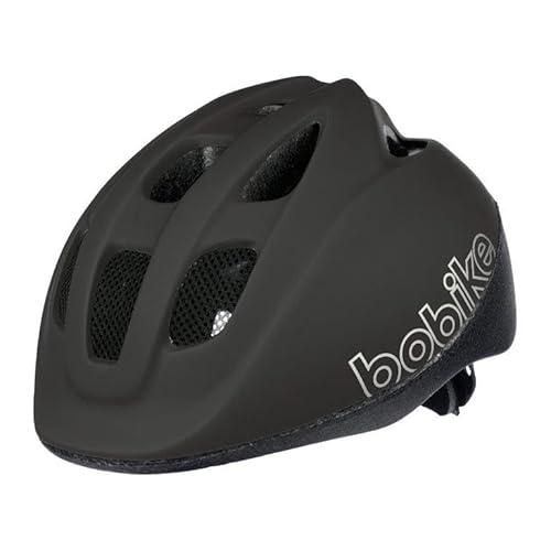 Bobike Unisex-Baby Helm Go Größe XS, Urban Black, Einheitsgröße von Bobike