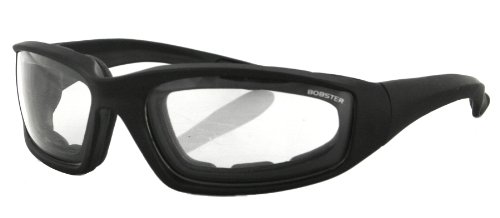 Bobster Foamerz 2 Sport Sunglasses,Black Frame/Clear Lens,one size von Bobster