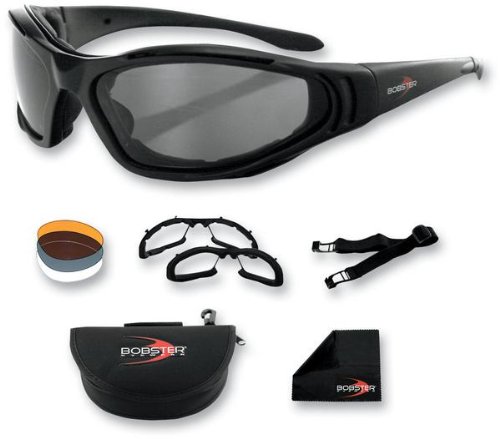 Bobster Raptor 2 Brille / Sonnenbrille – 3 austauschbare Gläser von Bobster