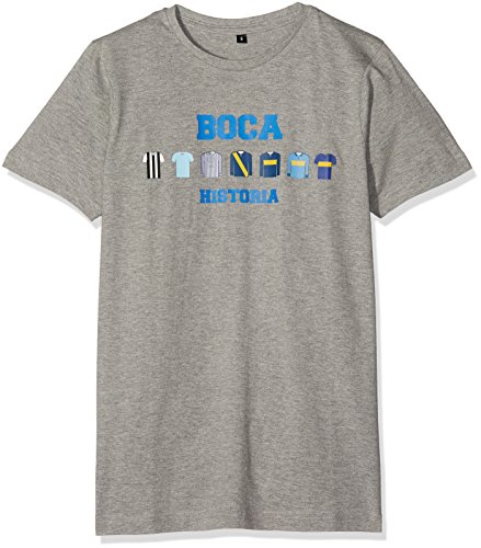 Boca Juniors Herren Shirts Boca Historia grau T-Shirt S XXL grau von Boca Juniors
