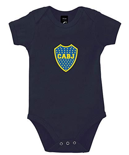 Boca Juniors Body Marine T-Shirt Unisex Kinder, fr: M (Größe Hersteller: 6-12 Monate) von Boca Juniors