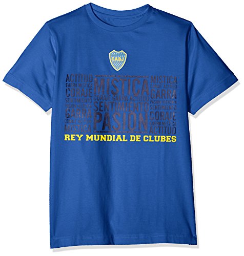 Boca Juniors Mistica T-Shirt Fußball L blau von Boca Juniors