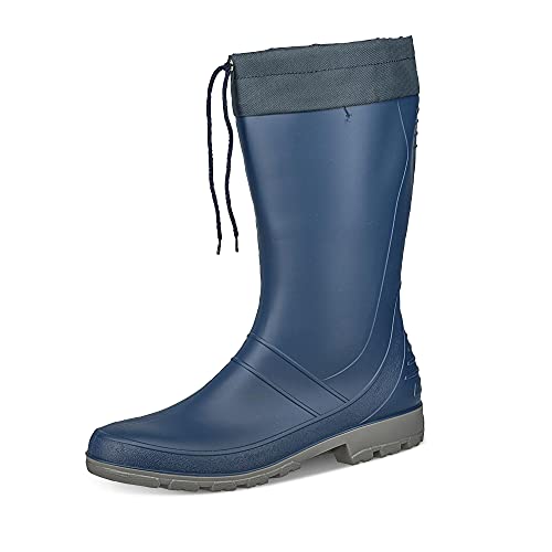 Bockstiegel Axel Gummistiefel in Übergrößen Blau 10006_15 DKL-blau/grau große Unisexschuhe, Größe:46 von Bockstiegel