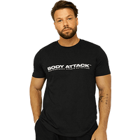 T-SHIRT - schwarz von Body Attack Sports Nutrition