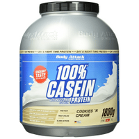 100% Casein Protein - 1800g - Cookies & Cream von Body Attack