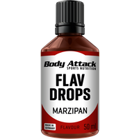 Body Attack FLAV DROPS Marzipan - 50 ml Restposten von Body Attack