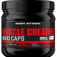 Body Attack MUSCLE CREATINE (CREAPURE®) - 240 Maxi-Caps von Body Attack